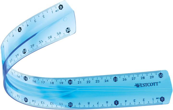 Actual product image Westcott Flexible rulers (30 cm)