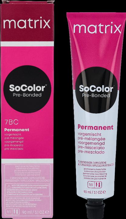 Produktbild Matrix Socolor 7BC mittelblond braun kupfer 90ml (7BC braun kupfer)