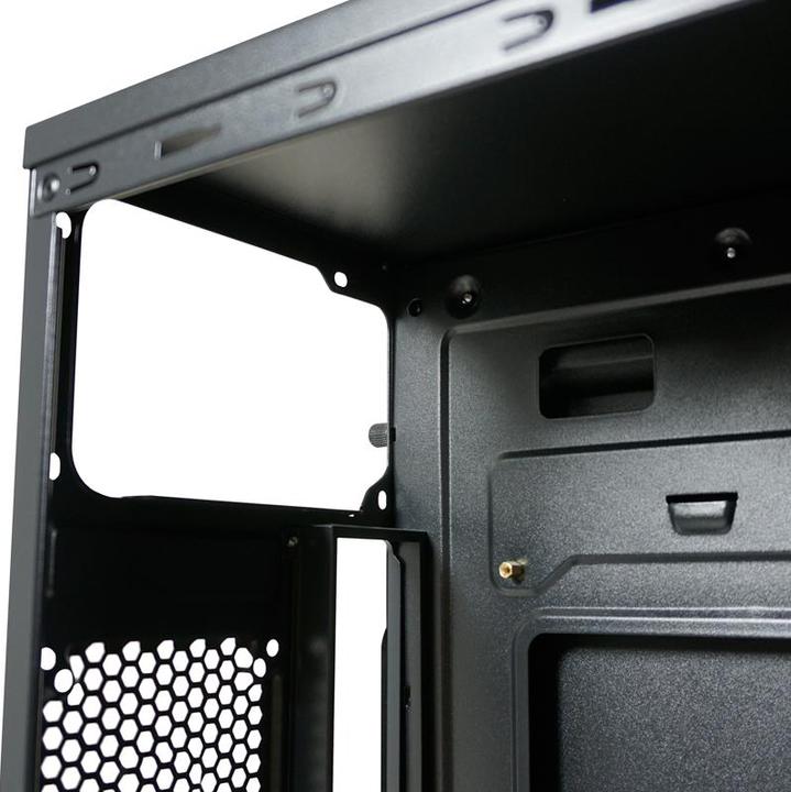 Produktbild LC-Power Gehuse MICRO-ATX 2017MB ohne NT U3.2/Audio black retail (mATX, Mini-ITX)