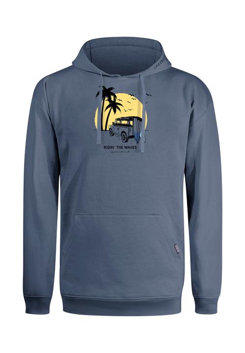 Greenbomb Nature Car Surf Star Hoodie (L)