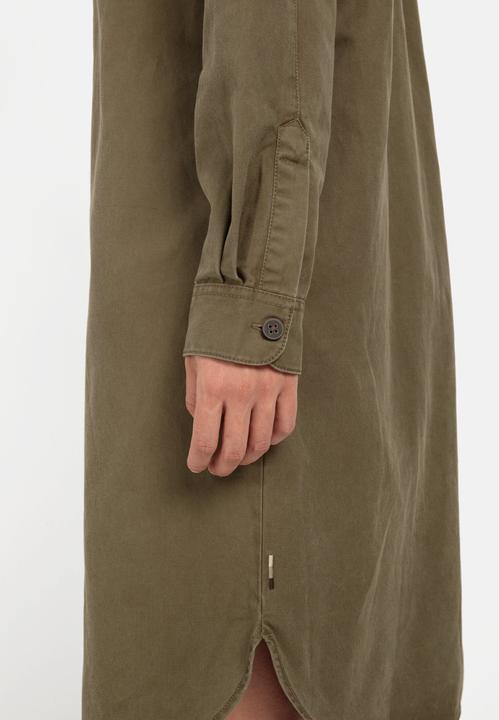 Image du produit Camel Active Robe chemisier avec ceinture à nouer en tissu (XL)