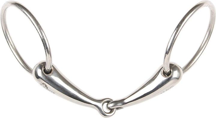 Image du produit Harry's Horse Mors 2 anneaux pour cheval simple brisure