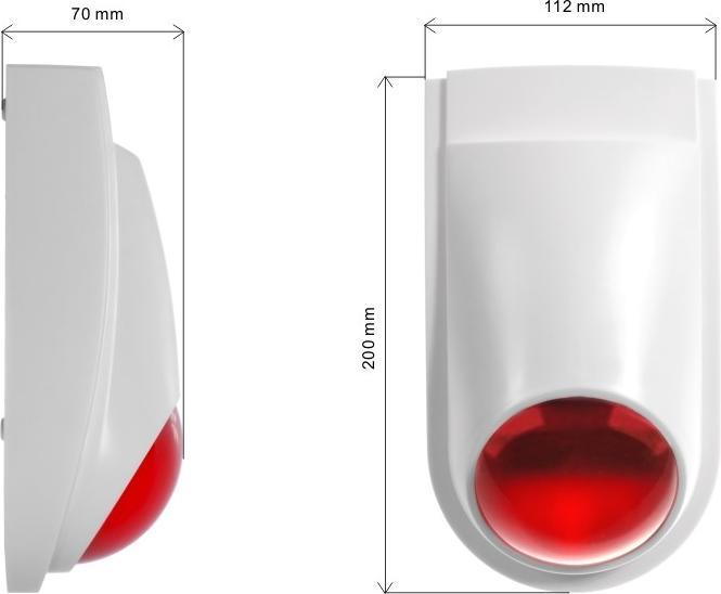 Image du produit CEE CE Mannequin siren alarm, AL2030