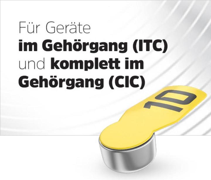 Produktbild Energizer Hearing Aid 10 (8 Stk., PR70, 92 mAh)