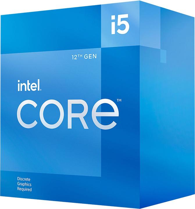 Intel Core i5-12400F (LGA 1700, 2.50 GHz, 6 -Core)