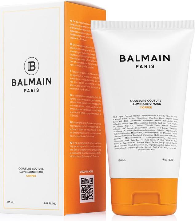 Immagine prodotto Balmain Hair - Couleurs Couture Illuminating Copper Mask - Copper - 150 ml (150 ml)