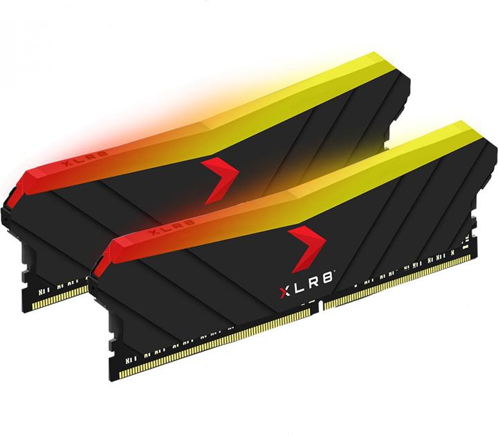 Immagine prodotto PNY Elettronica XLR8 RGB (2 x 8GB, 3200 MHz, DDR4-RAM, DIMM)