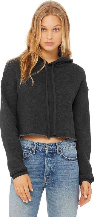 Produktbild Bella Canvas FleeceKapuzenpullover in CropLänge (L)