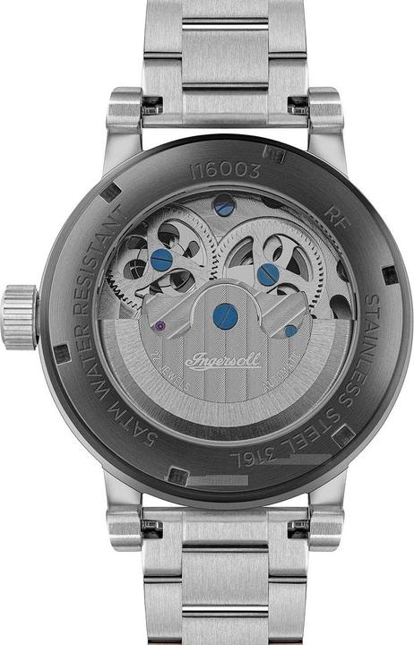 Produktbild Ingersoll 1892 Ingersoll I16003 Herrenuhr The Arc Automatik 44mm 5ATM (Skeleton-Uhr, 44 mm)