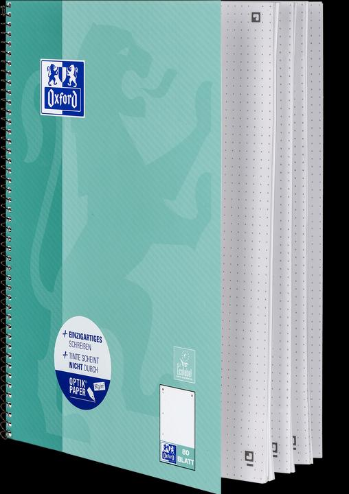 Produktbild Oxford Collegeblock Scribzee (A4+, Gepunktet, Weicher Einband)