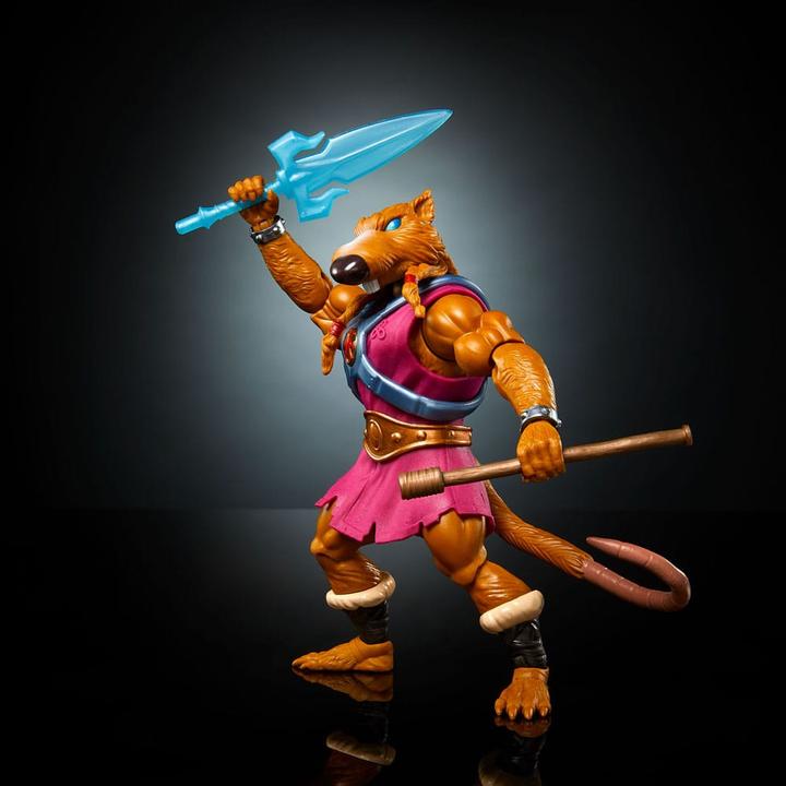 Produktbild Mattel MOTU x TMNT: Turtles of Grayskull Deluxe Actionfigur Splinter-Skull 14 cm