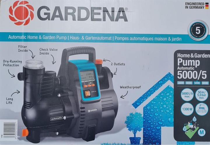 Image du produit Gardena Comfort 5000/5E LCD 5 bar /h (Pompe à eau domestique)