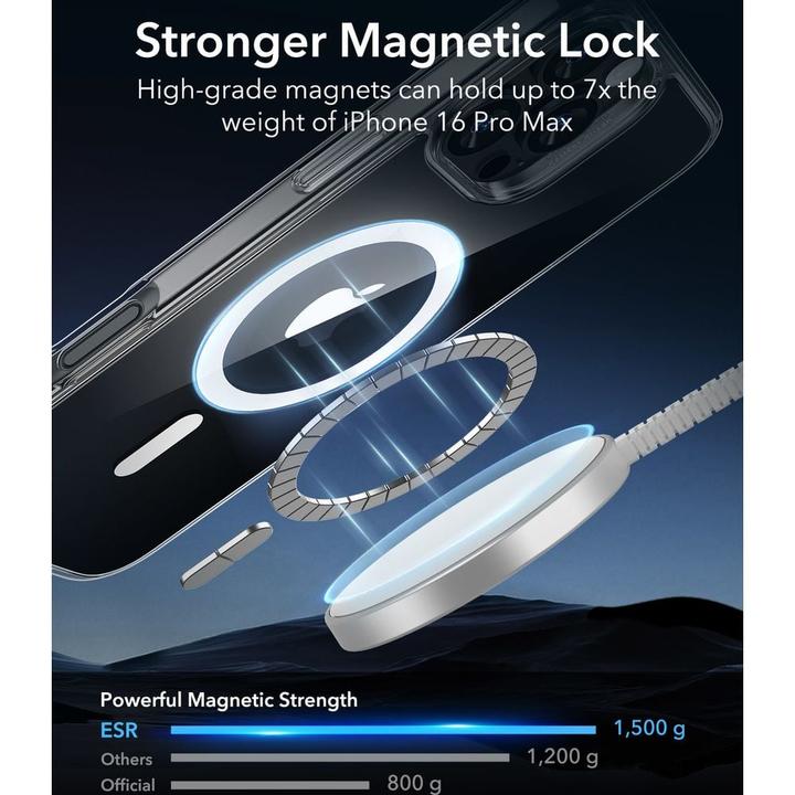 Image du produit ESR Classic Hybrid HaloLock Case (Apple iPhone 16 Pro Max)