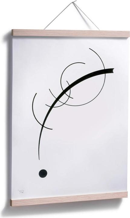 Actual product image Trenddeko Kandinsky - Curve to the point (40 x 50 cm)
