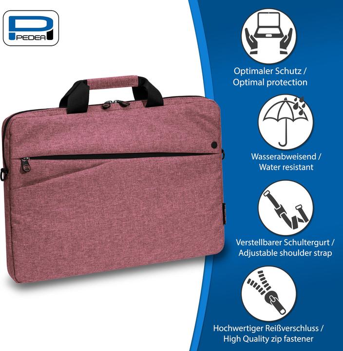 Produktbild Pedea Laptoptasche 13,3 Zoll (33,8cm) FASHION Notebook Umhängetasche mit Schultergurt (13.30", Universal)