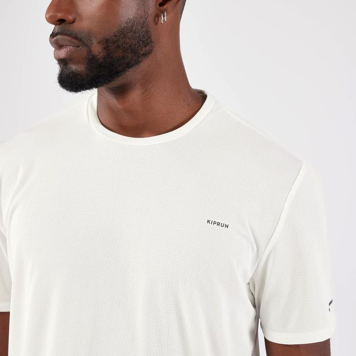 Produktbild Kiprun Laufshirt Herren kurzarm atmungsaktiv - Run 500 Dry weiss (XXL)