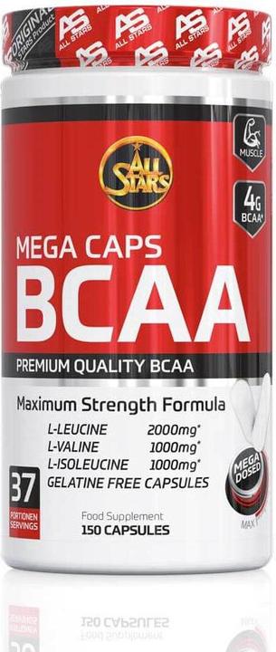 Image du produit All-Stars BCAA Mega Caps (1 pièce(s), Capsules, 177 g)
