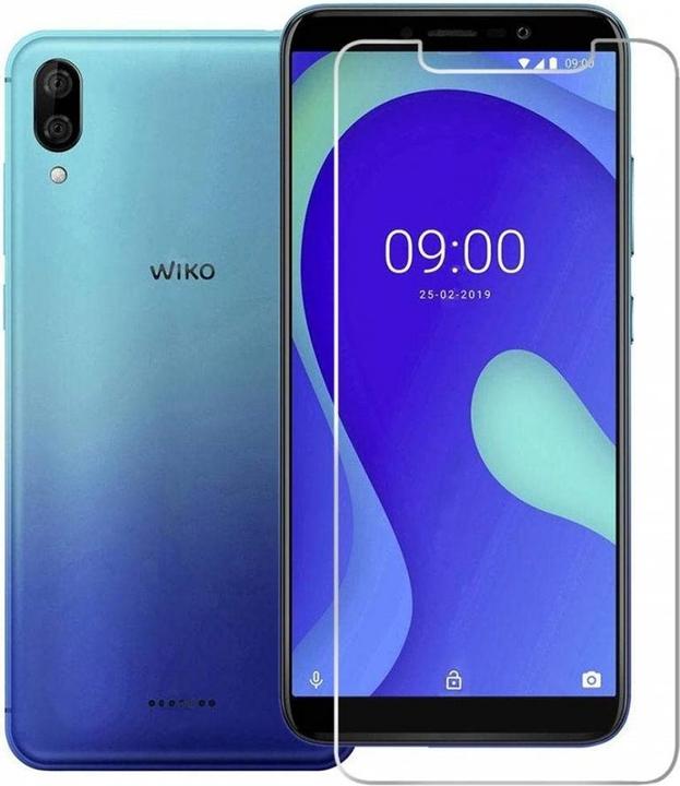 Immagine prodotto Screenguard Wiko Y80 Pellicola protettiva in vetro Custodia Design amichevole (1 Pezzo/i, Wiko Y80)