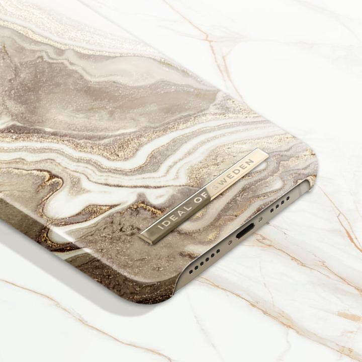 Produktbild iDeal Of Sweden Designer-Cover Golden Sand Marble (Apple iPhone 14 Pro)
