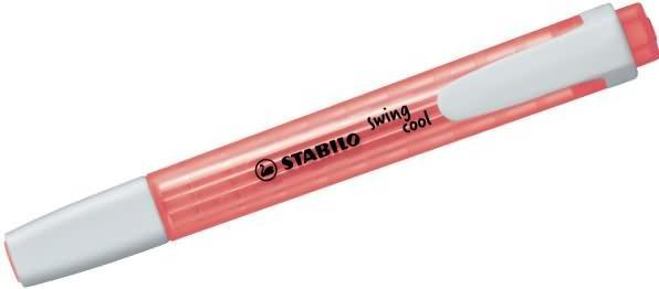 Image du produit STABILO Surligneur Swing Cool Red, 1 pièce (Rouge, 4 mm, 1 x)