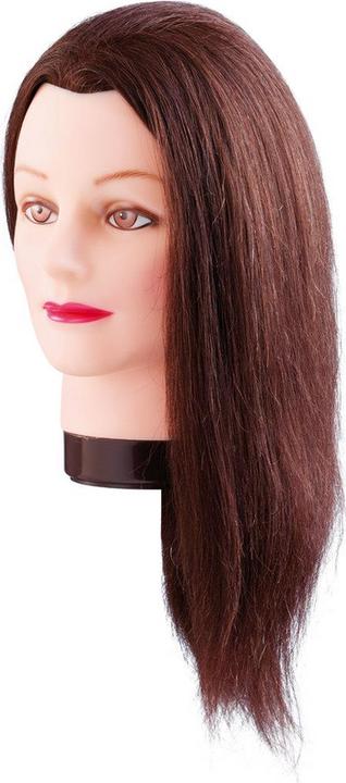 Immagine prodotto Comair Testa Emma 40cm capelli umani marroni
