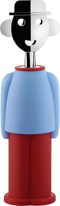 Actual product image Alessi Corkscrew Alessandro M. light blue-red (Corkscrew)