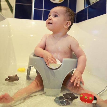 Image du produit Thermobaby Aquafun anneau de bain blanc avec jouet vert