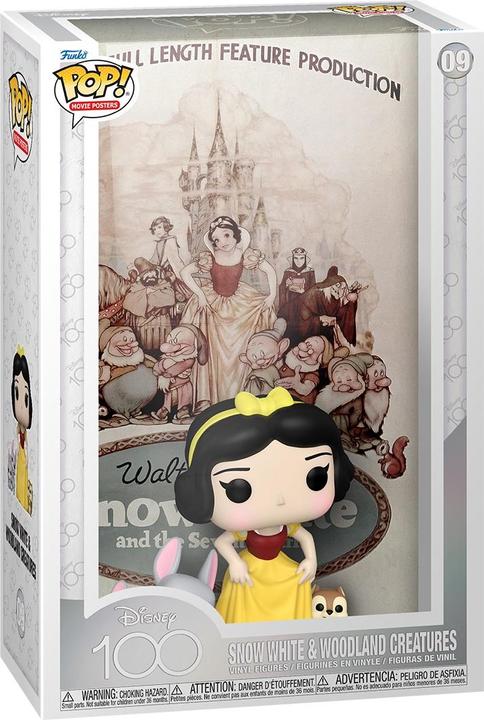 Actual product image Funko POP Movie Poster Disney 100th Snow White & Woodland Creatures