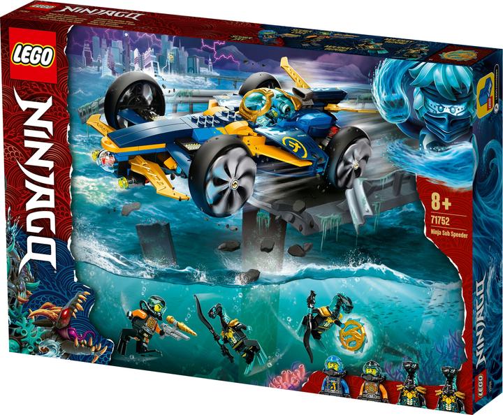 Image du produit LEGO Le bolide ninja sous-marin (71752, LEGO Ninjago)