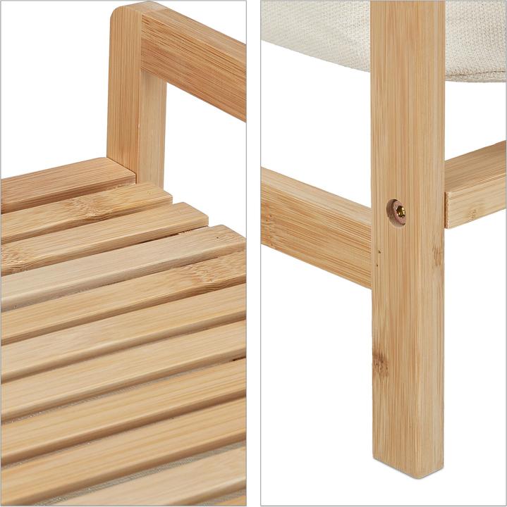 Image du produit Relaxdays Panier à linge (123 l)