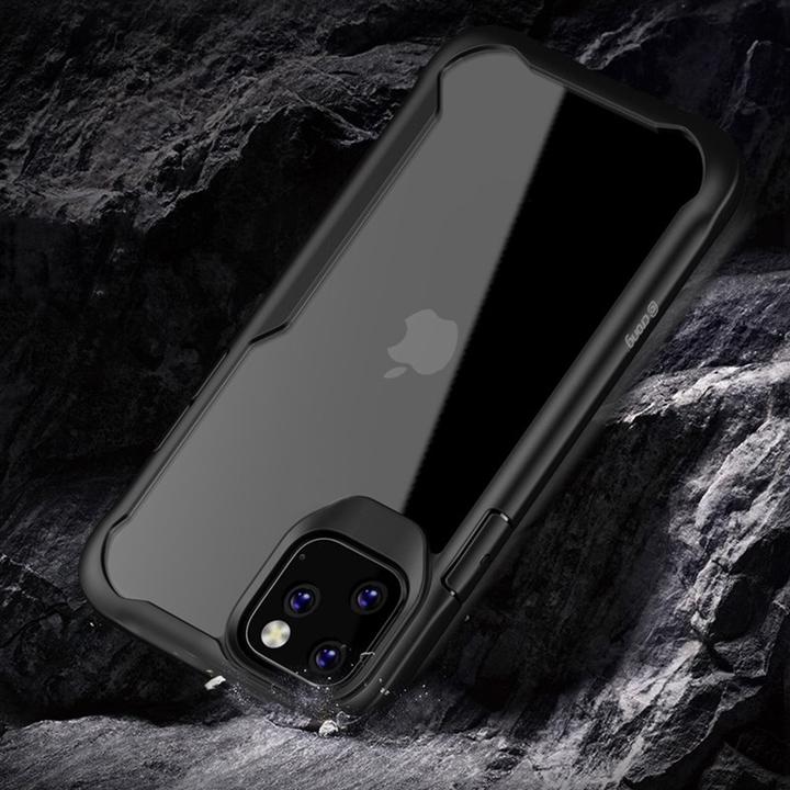 Produktbild Crong Hybrid Clear Cover für iPhone 11 Pro (schwarz) (Apple iPhone 11 Pro)