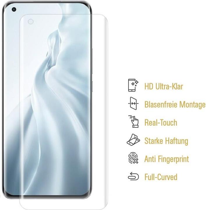 Produktbild Protectorking 4x Premium Displayschutzfolie 3D KLAR (4 Stück, Xiaomi Mi 11)