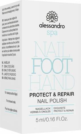 Produktbild Alessandro Spa - Foot Protect & Repair Nail Polish (Transparent, Farblack)