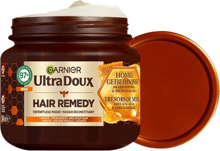 Immagine prodotto Garnier Maschera riparatrice Ultra Doux Hair Remedy Honey Secrets (340 ml)