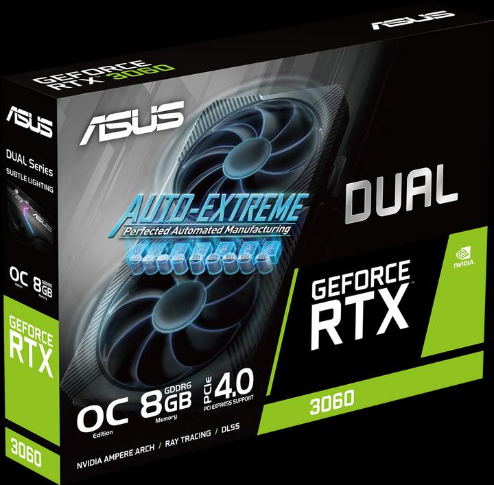 Produktbild ASUS DUAL GeForce RTX 3060 OC EDITION (8 GB)