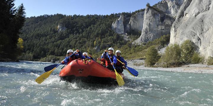 Rafting en rivière