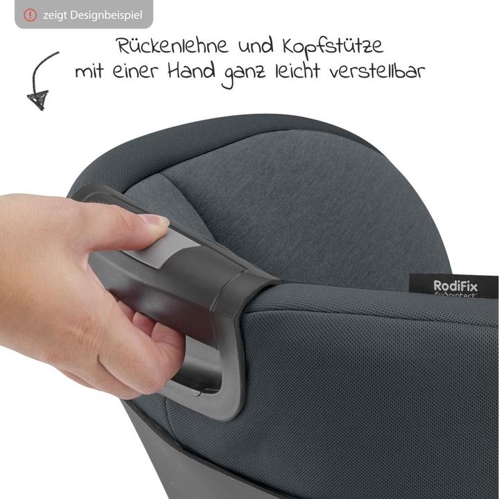 Productafbeelding Maxi-Cosi MC RodiFix S I-Size Basic Blac (Kinderzitje, ECE R129/i-Size standaard)