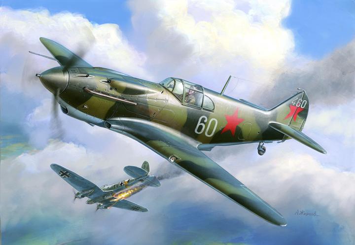 Produktbild Zvezda Soviet Fighter Lagg-3 1:144
