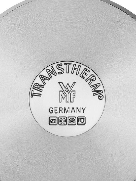 Produktbild WMF Schnellkochtopf 4,5l Dampfkochtopf Perfect Premium Induktion Edelstahl 18/10 (22 cm, Dampfkochtopf, Edelstahl)
