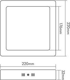 Immagine prodotto Nobile Lampada da soffitto NOBI LED (1700 lm)