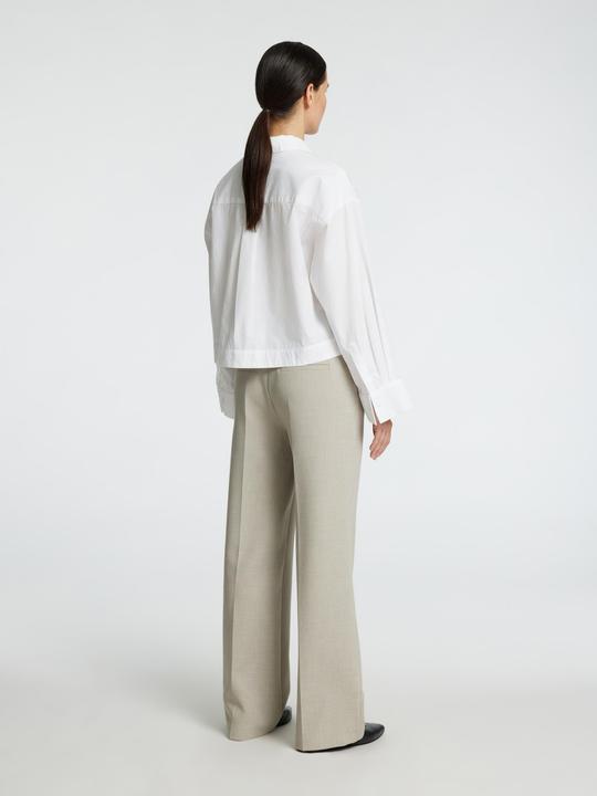 Produktbild Selected Femme Slfastha Ls Cropped Boxy Shirt Noos (40)