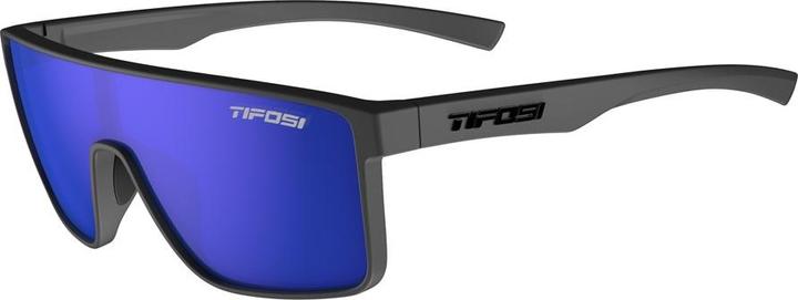 Tifosi SANCTUM matte Gunmetal-Brille (1 kobaltblaues Glas, 11,2 % Lichtdurchlässigkeit) (PREMIERE: 0 (Matte Gunmetal, Rauchgrau Grün Flash)