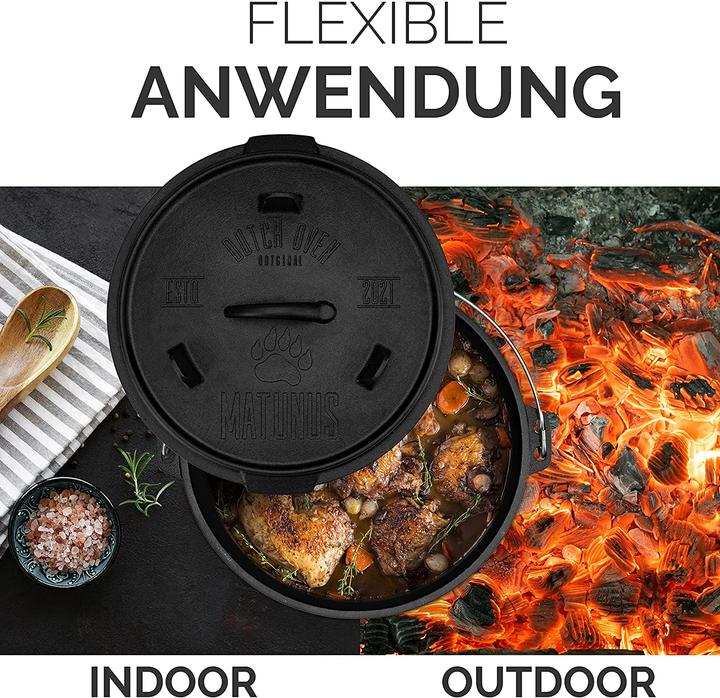 Produktbild Matunus Dutch Oven Set 8L