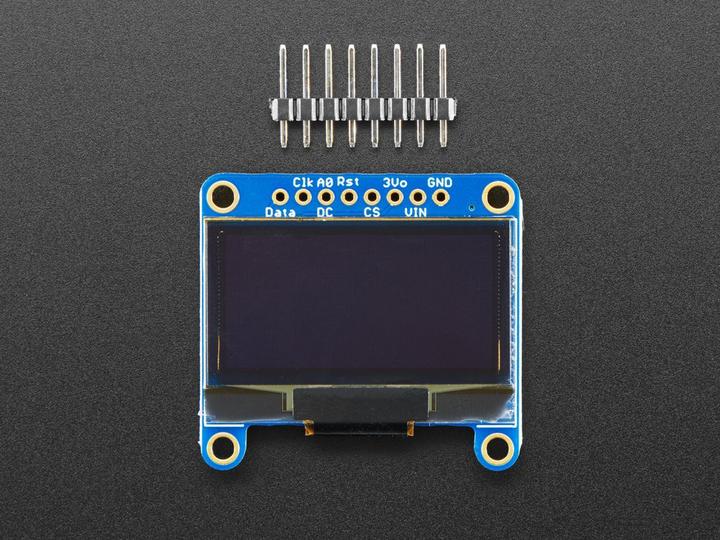 Image du produit Adafruit Écran graphique OLED monochrome 1,3" 128x64 (Écran)