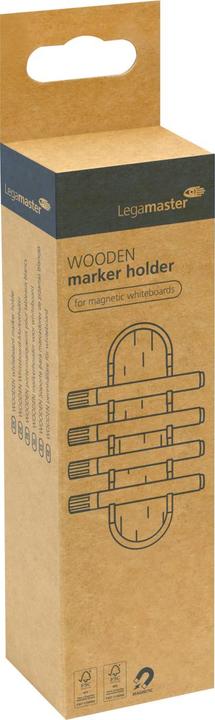 Produktbild Legamaster Stiftehalter Wooden Whiteboard, Hellbraun