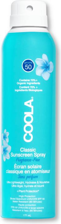 Produktbild Coola Suncare Classic Spray Fragrance Free (Sonnenspray, SPF 50, 177 ml, 177 g)