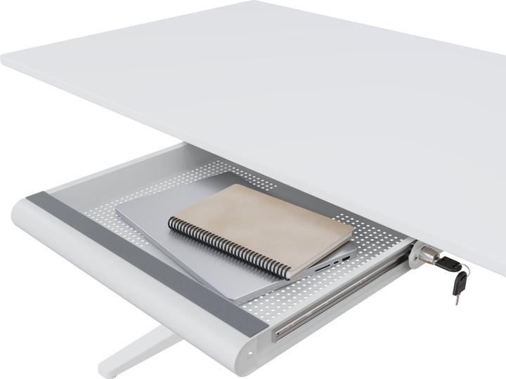 Produktbild Dataflex Addit Laptop Sicherheits Schublade abschliessbar (20.620), weiss