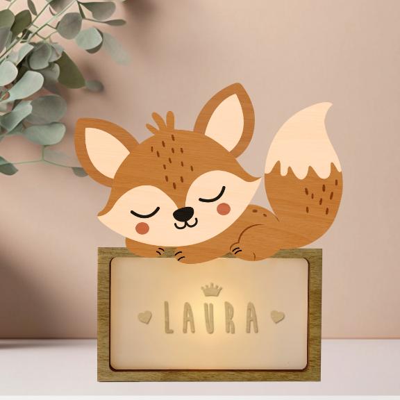 Actual product image Vintiun Mini Lampe Fuchs