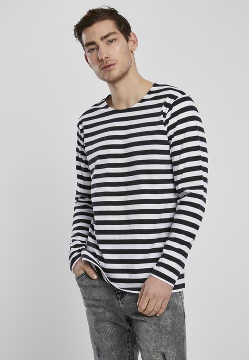 Produktbild Urban Classics Regular Stripe LS (5XL)