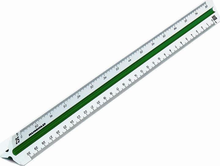 Produktbild Rumold Dreikant-Massstäbe 150 (300 mm)